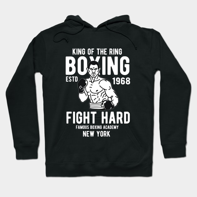 Boxing - King of the ring - New York Hoodie by Urshrt